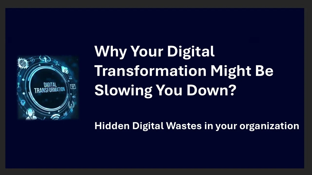 Hidden 10 Digital Wastes in Modern Organization